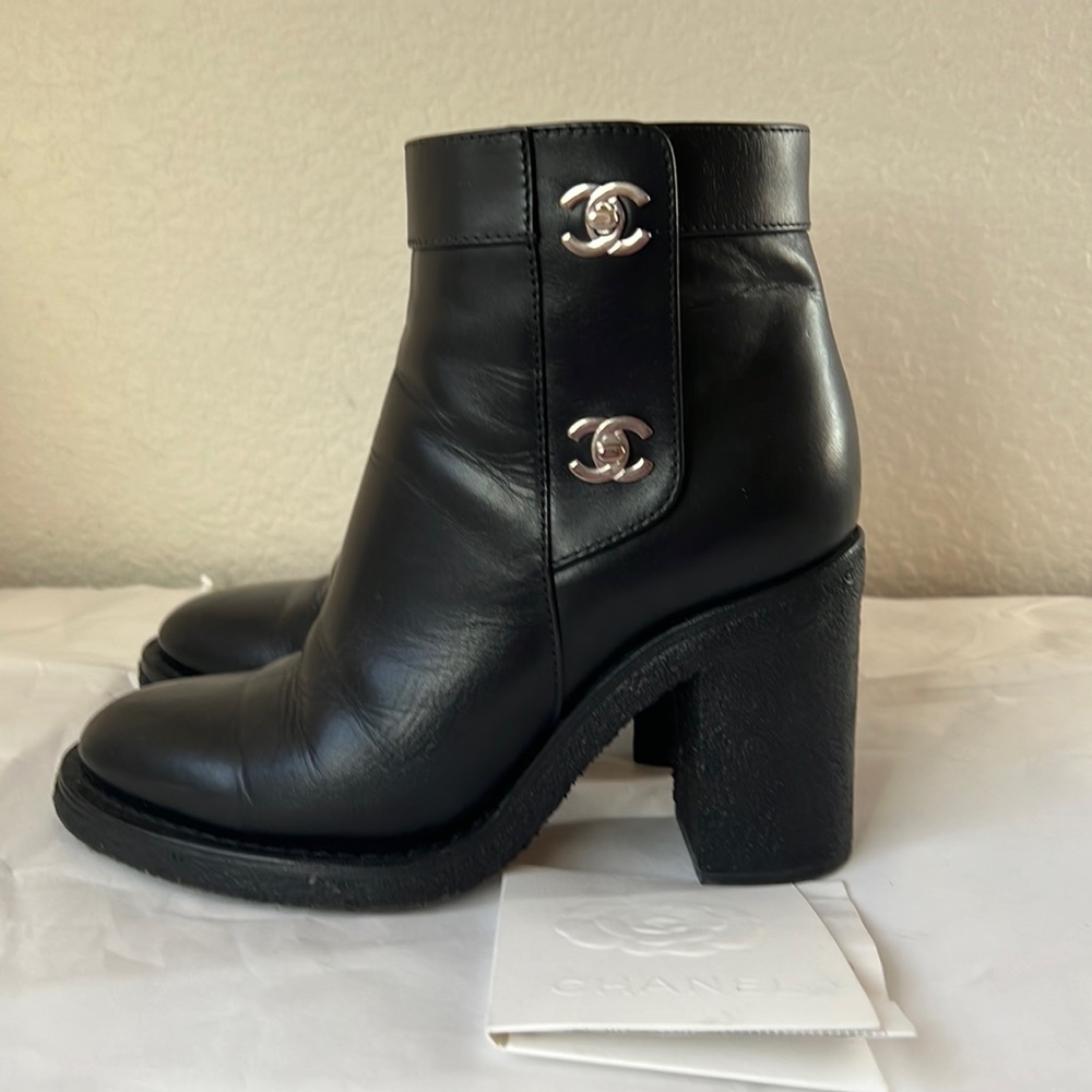 Chanel ankle boots